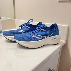 Saucony | Shoes | Saucony Vibrant Blue Athletic Sneakers  display picture 3